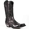 New Rock - 7921 PULIK ACERO E ITALI NEGRO Des bottes de cowboy - Noir/Couleur argent Product image